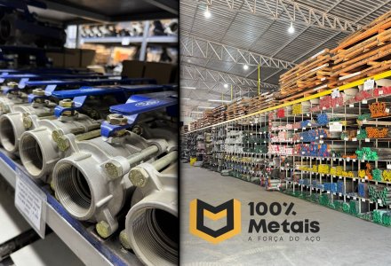 100% Metais apresenta soluções industriais para o setor pesqueiro na ExpoMar